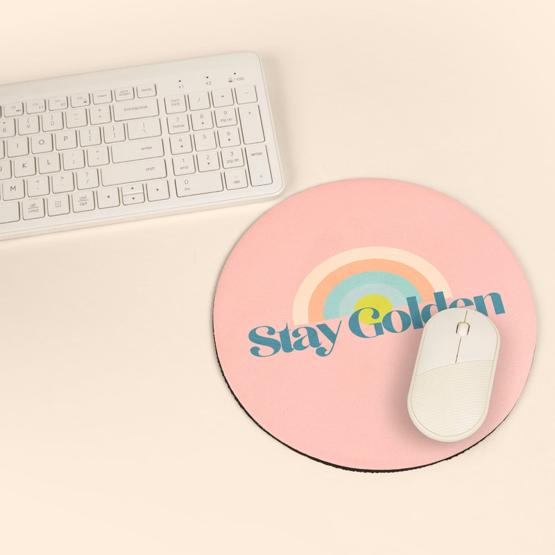 KOLDER NEOPRENE MOUSEPAD 4CP 9 INCH ROUND