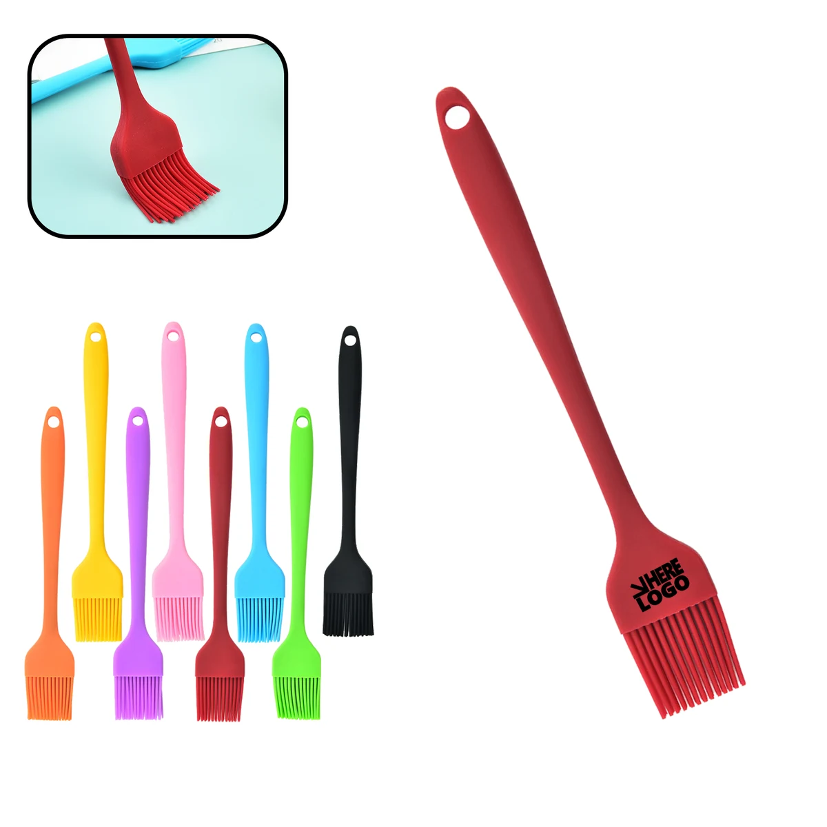 MOQ 30 PCS Heat Resistant Kitchen Brush 1
