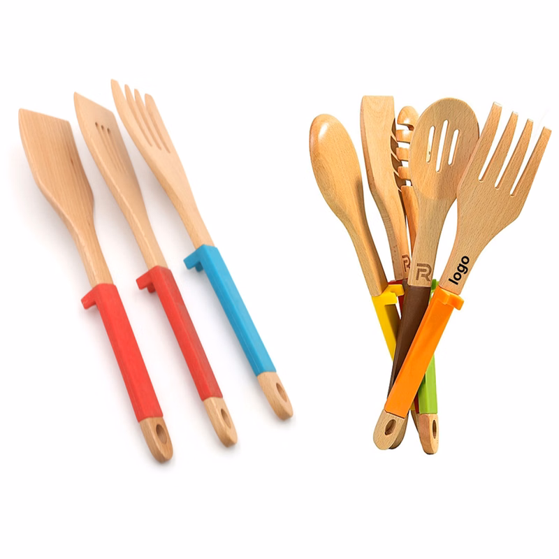 Wooden Kitchen Utensils Set
