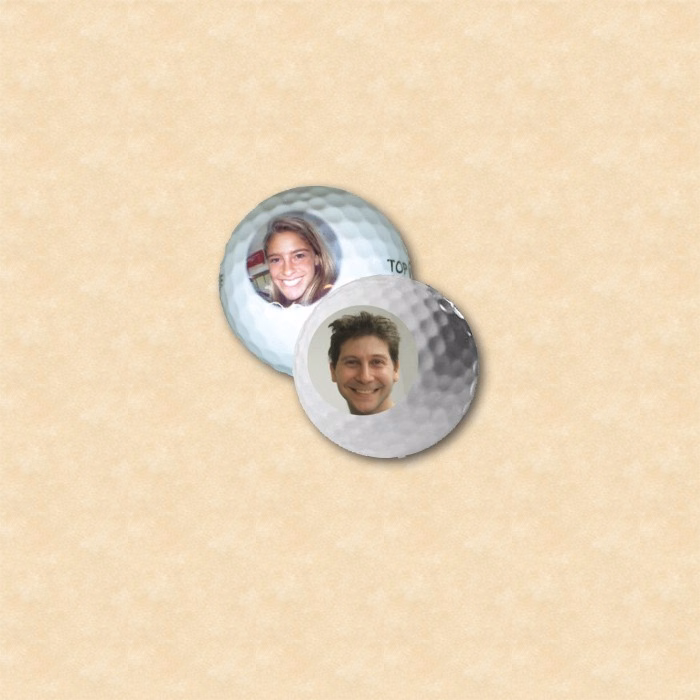 Plain White Golf Ball