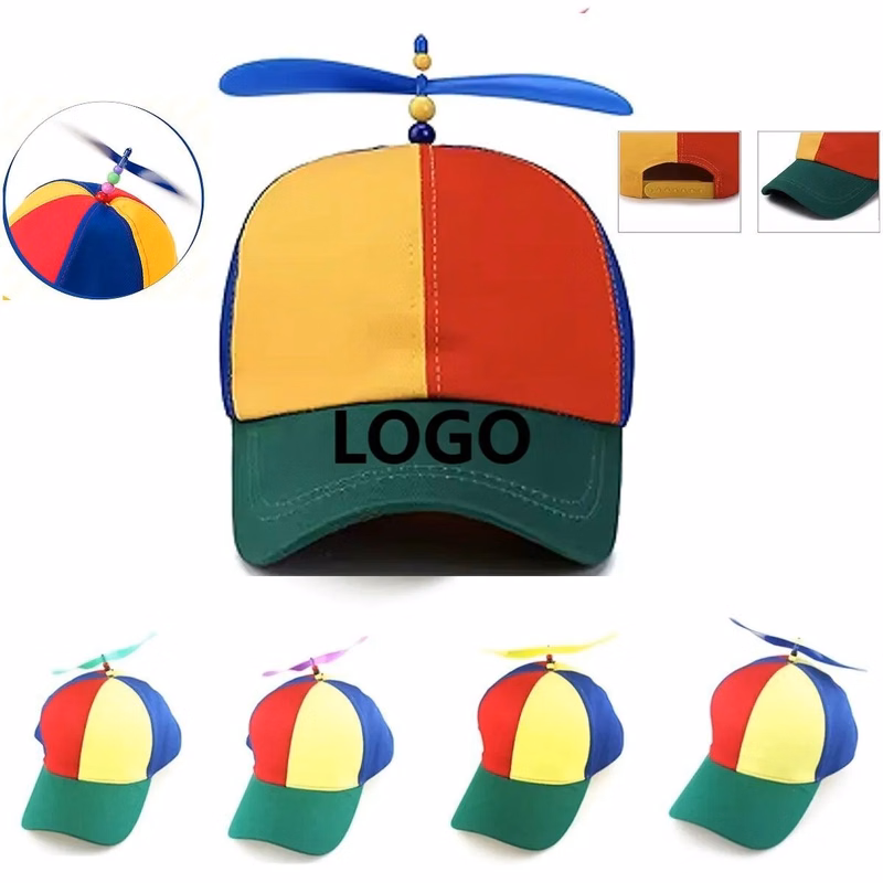 Cotton Detachable Propeller Dragonfly Shade Cap