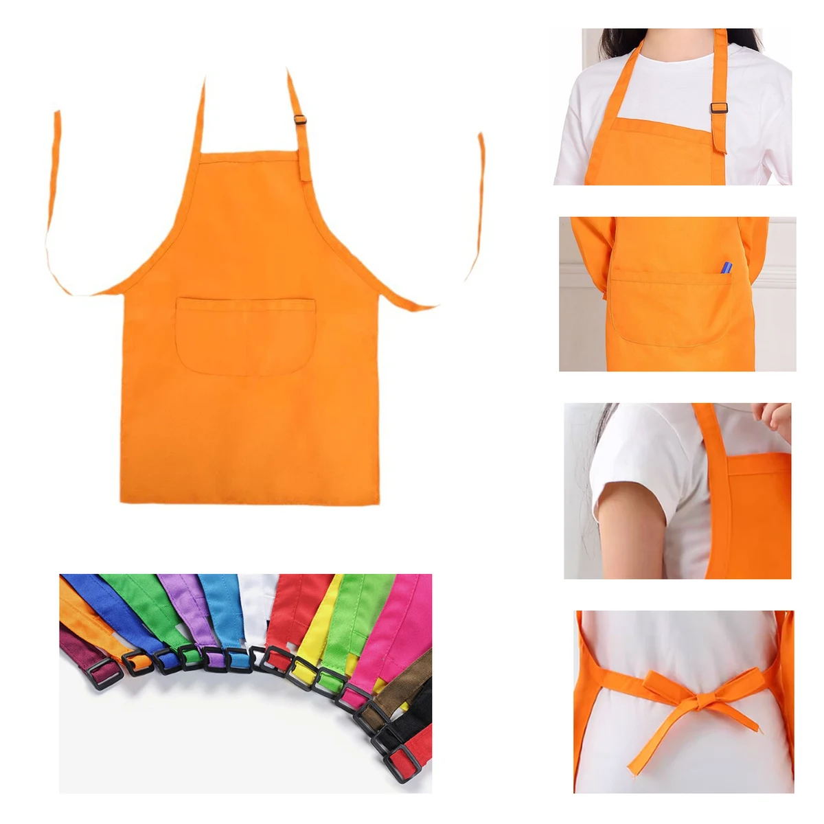 Kids Adjustable Chef Apron 1