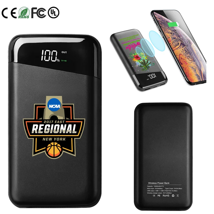 AlohaCharge 10K Wireless Pocket Power Bank 1