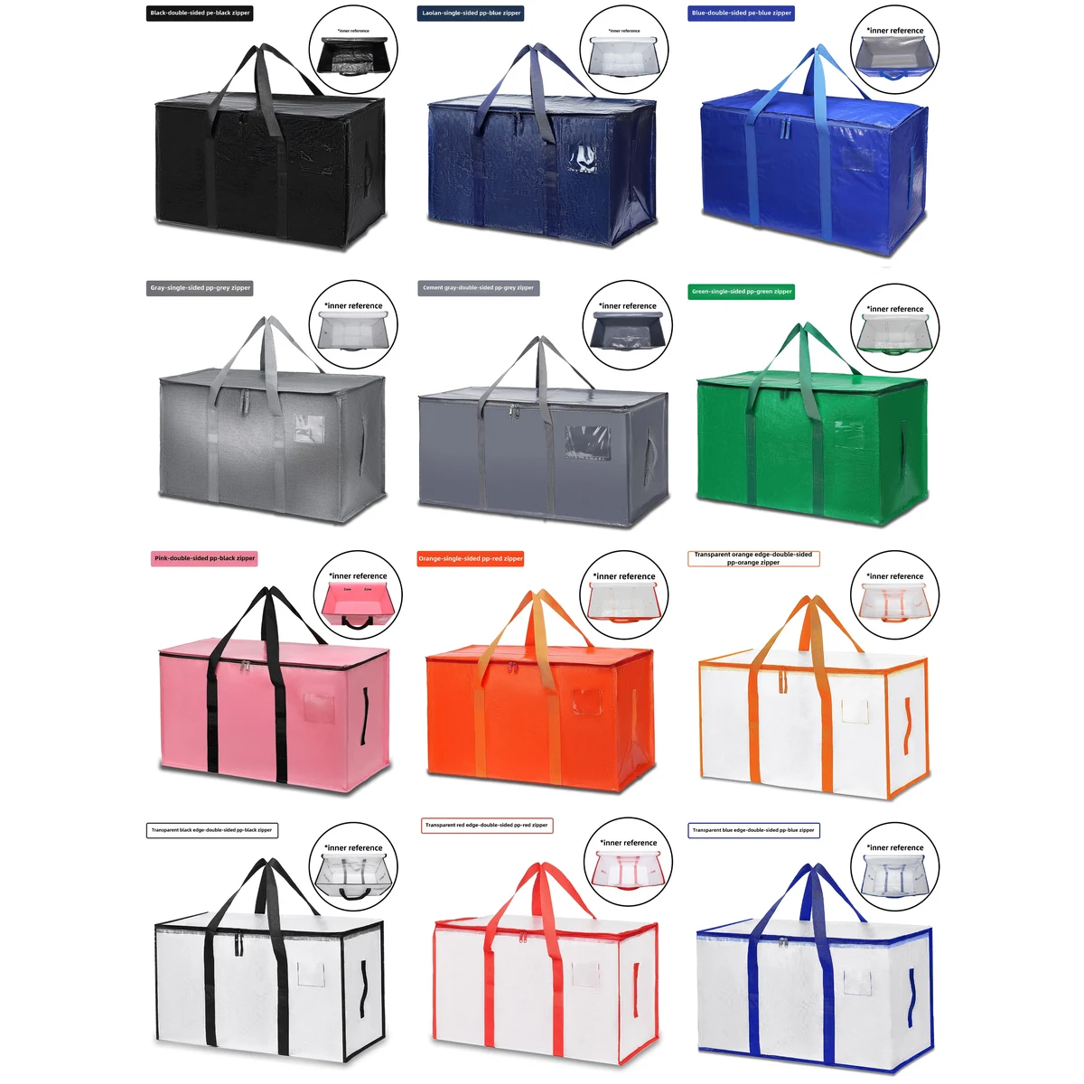 Extra Large Moving Storage Bag with Zipper 1
