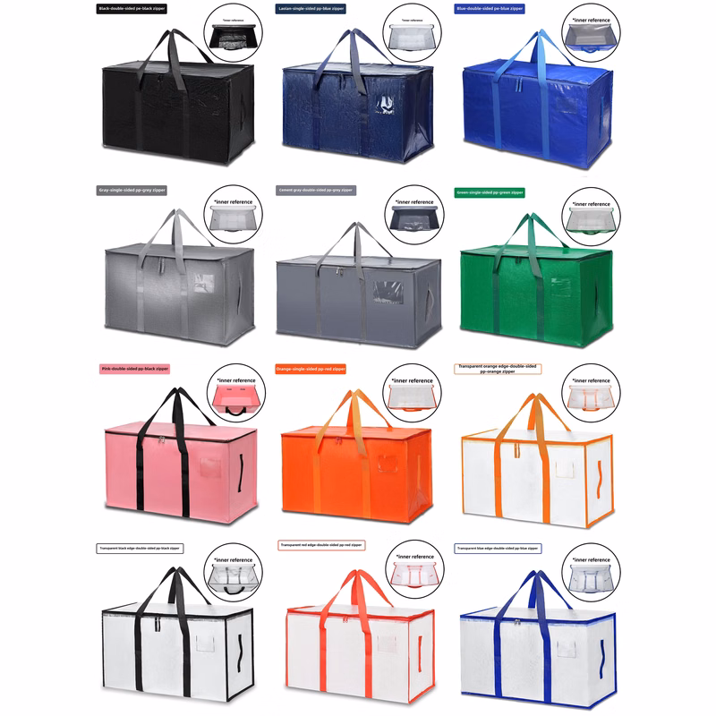 Extra Large Moving Storage Bag with Zipper