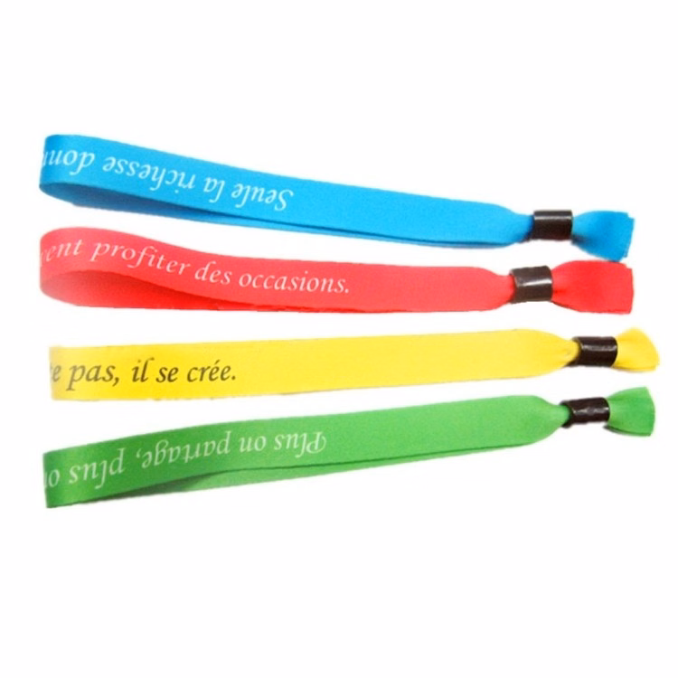 The Newest High Quality Polyester Fiber Wristband