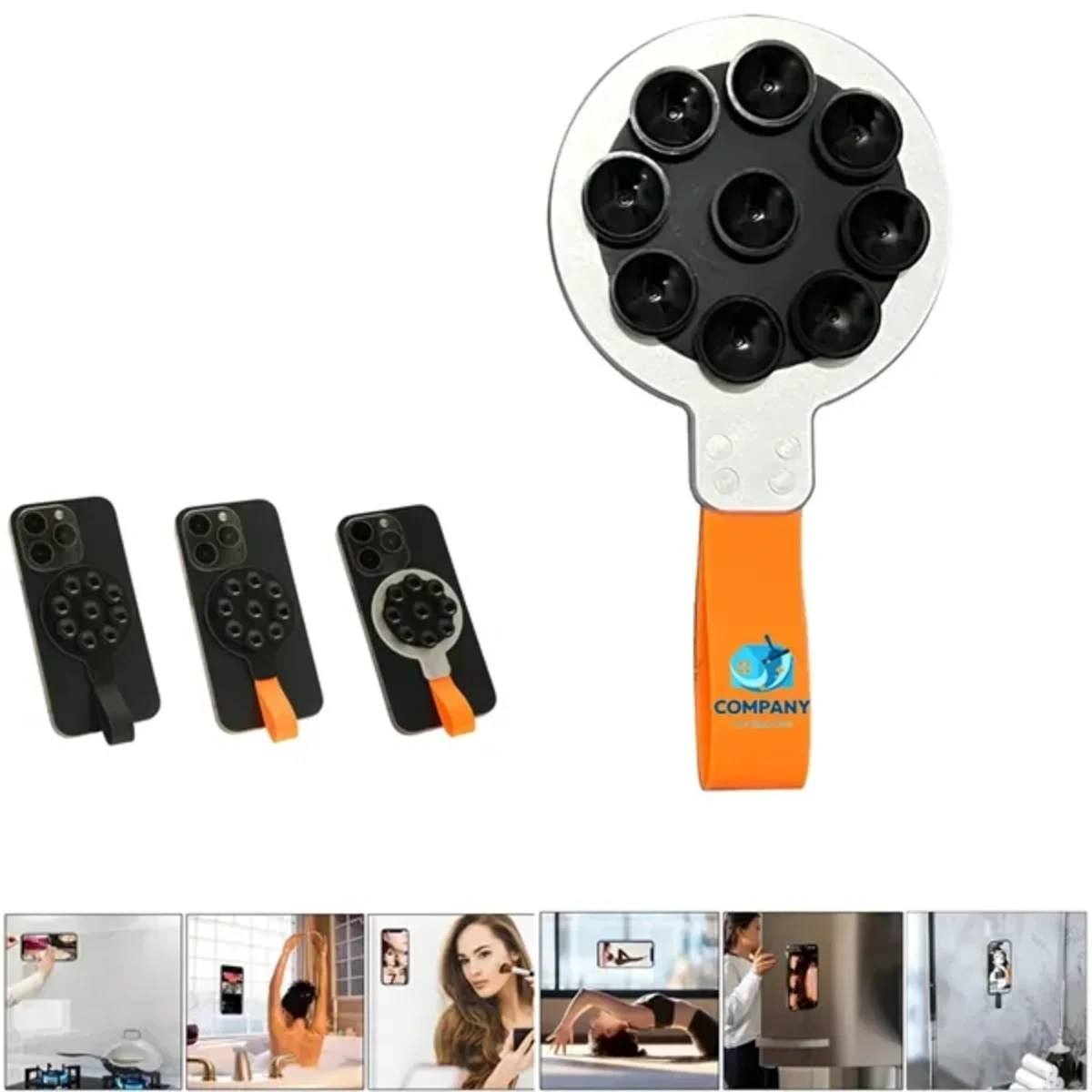 Magnetic Silicone Suction Phone Holder
1