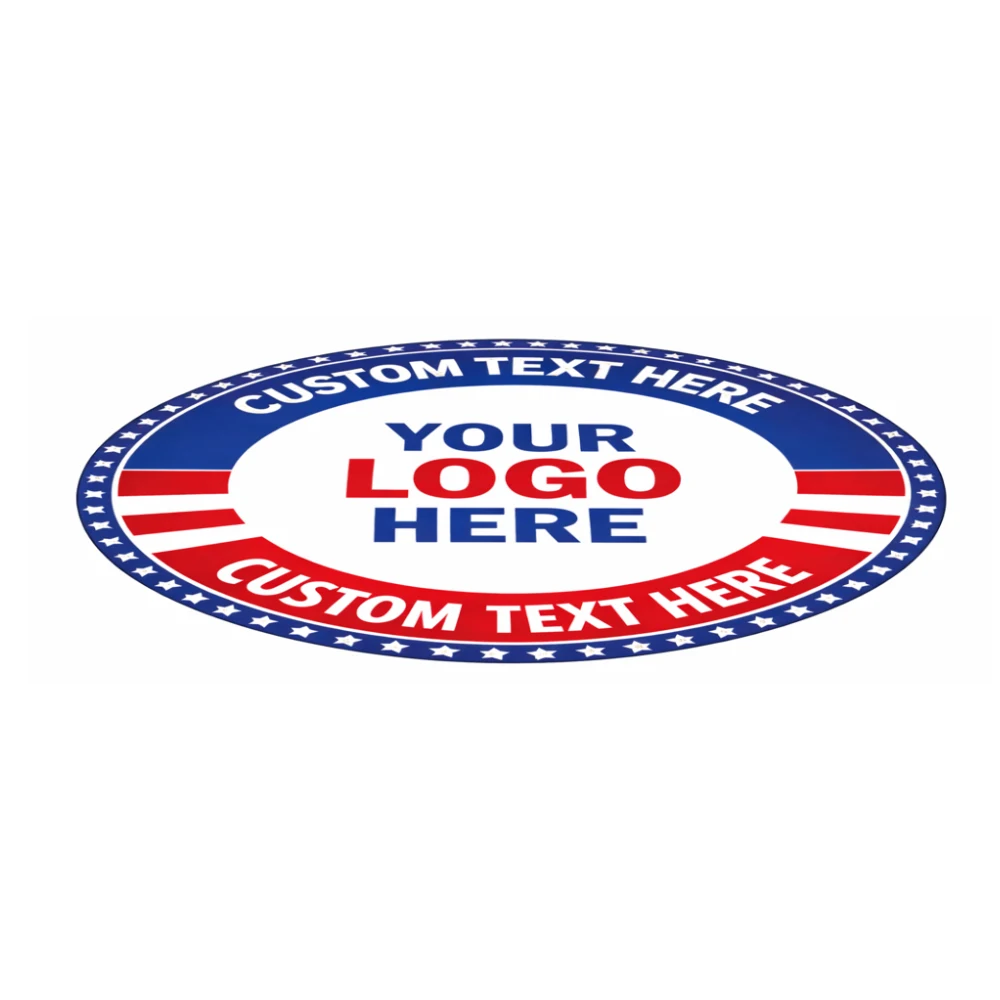 Floor Decal 1'x2' Indoor/Outdoor 1