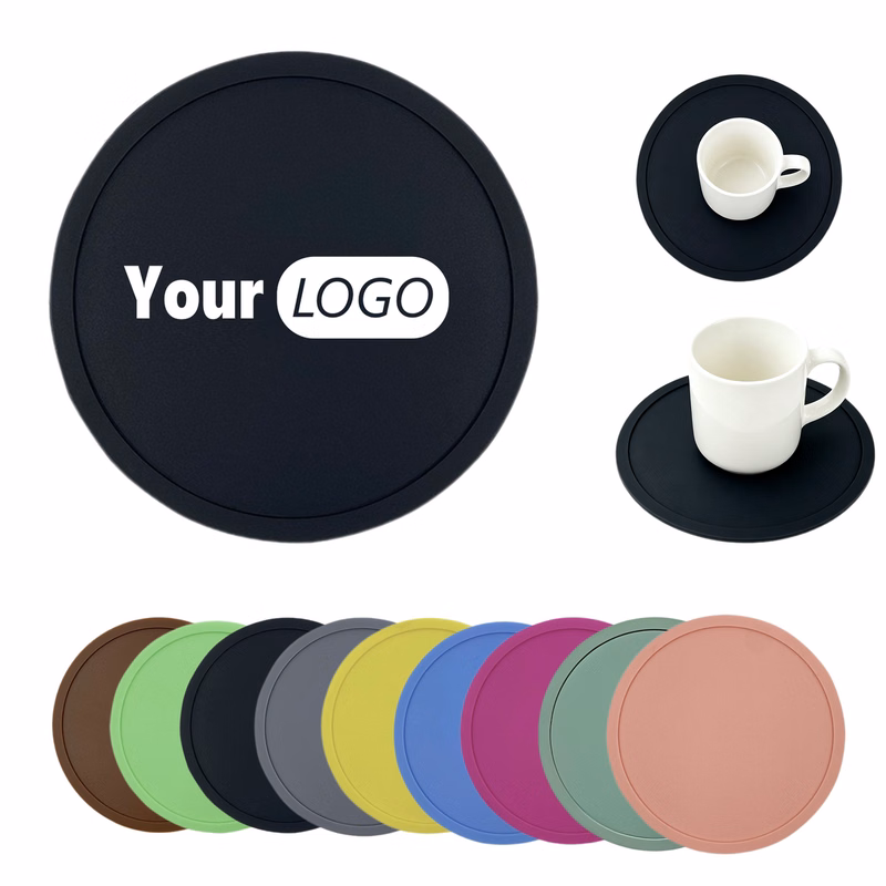 Silicone Round Drink Coaster