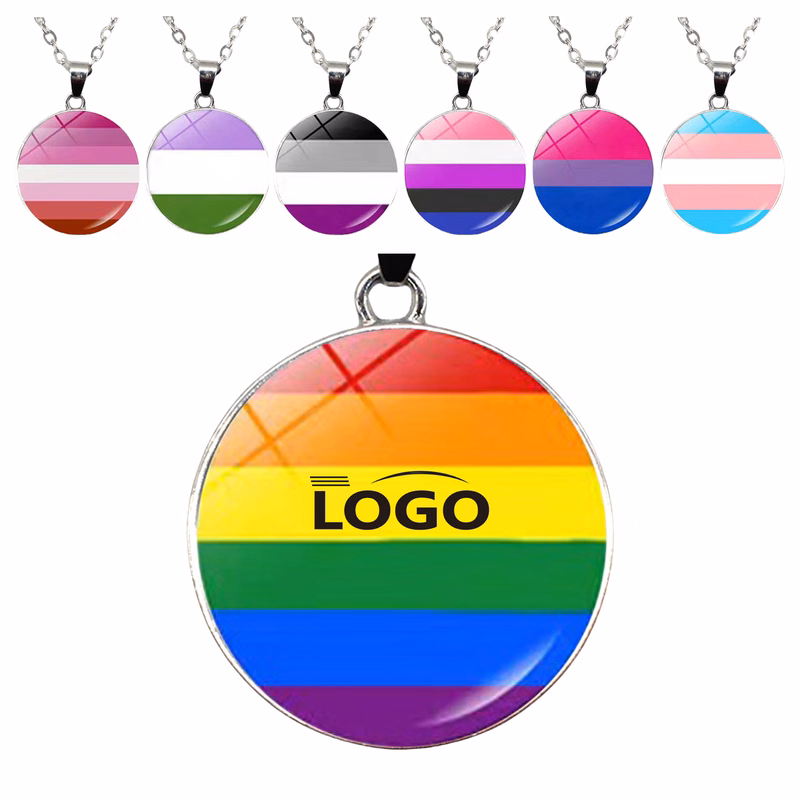 Gay Pride Necklace MOQ20