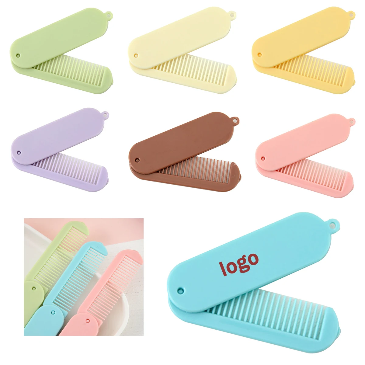Hairdressing Folding Mini Comb 1