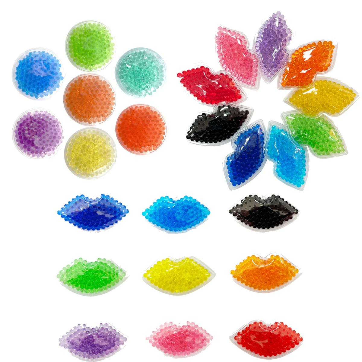 Reusable PVC Hot Cold Gel Bead Ice Therapy Pack 1