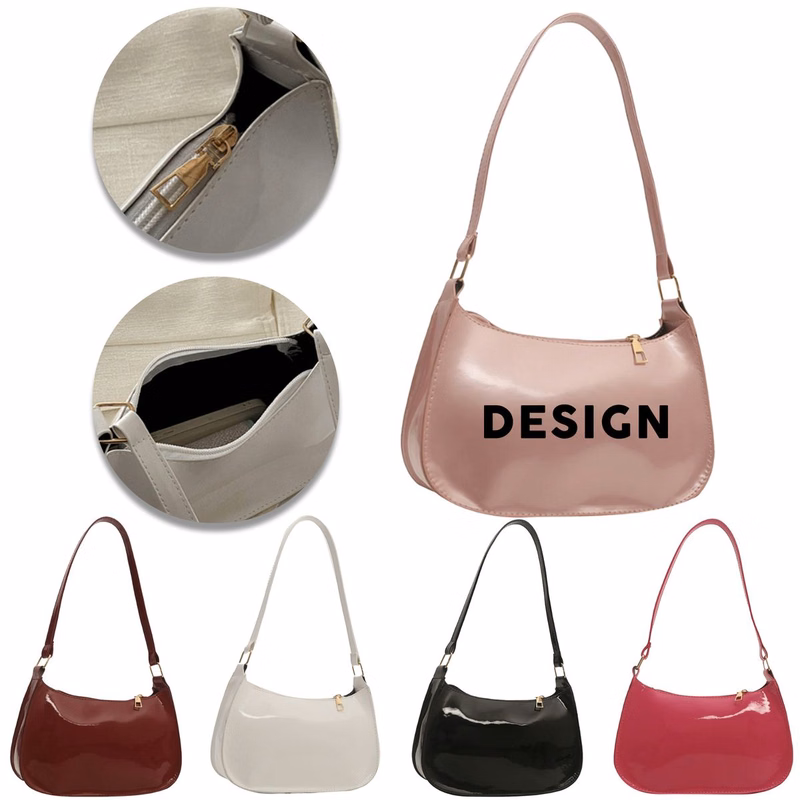 9 * 5 Inch Minimal Casual Women Underarm Bag