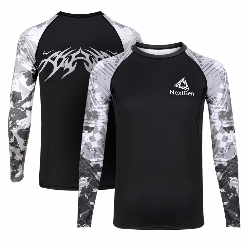 Men's Compression Gym Workout Shirt (Full Color)