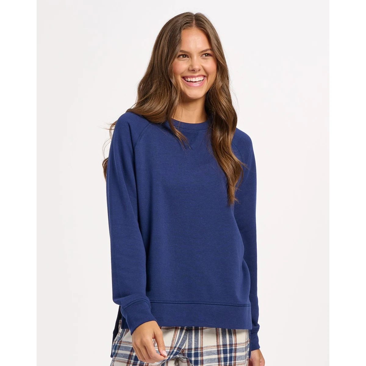 Women's Harlow French Terry Crewneck Sweatshirt - BW3101 1