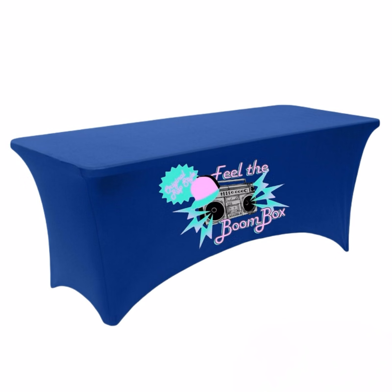 6' Rectangular Spandex Table Cover