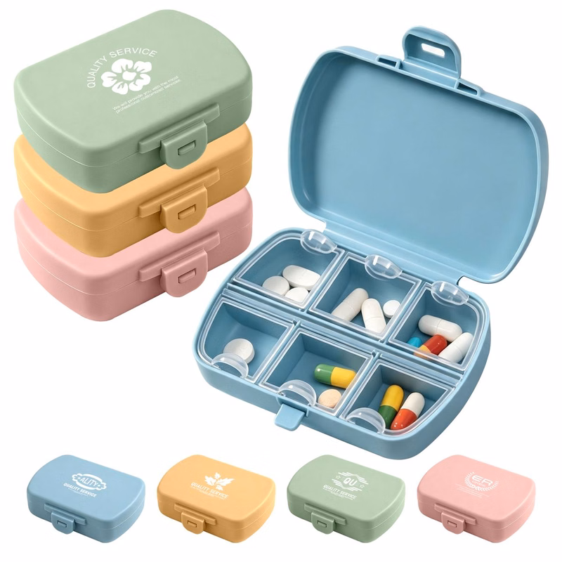 Portable Mini-Container For Drug Packaging