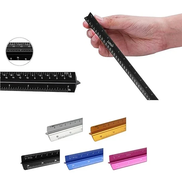 12" Architectural Scale Ruler 1