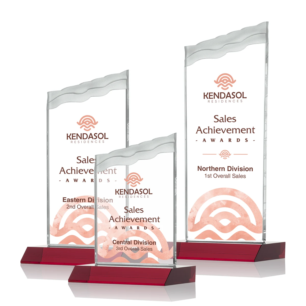 Oakwood VividPrint™ Award - Red 1