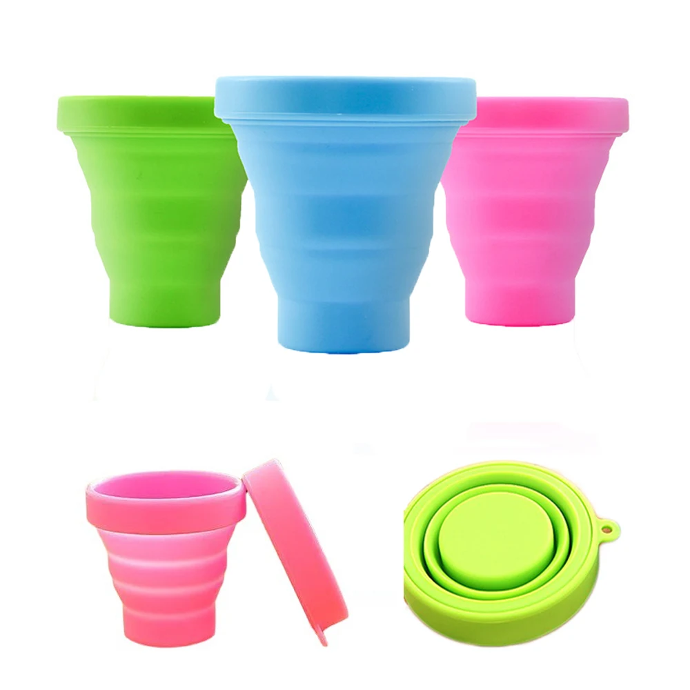 200ML Retractable Silicone Cup 1