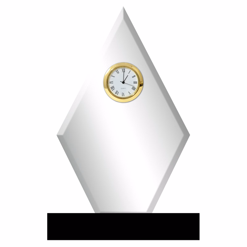 Crystal Image Diamond Award Clock