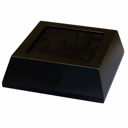 Wood Base, 5.50 x 5.50 x 1.75"