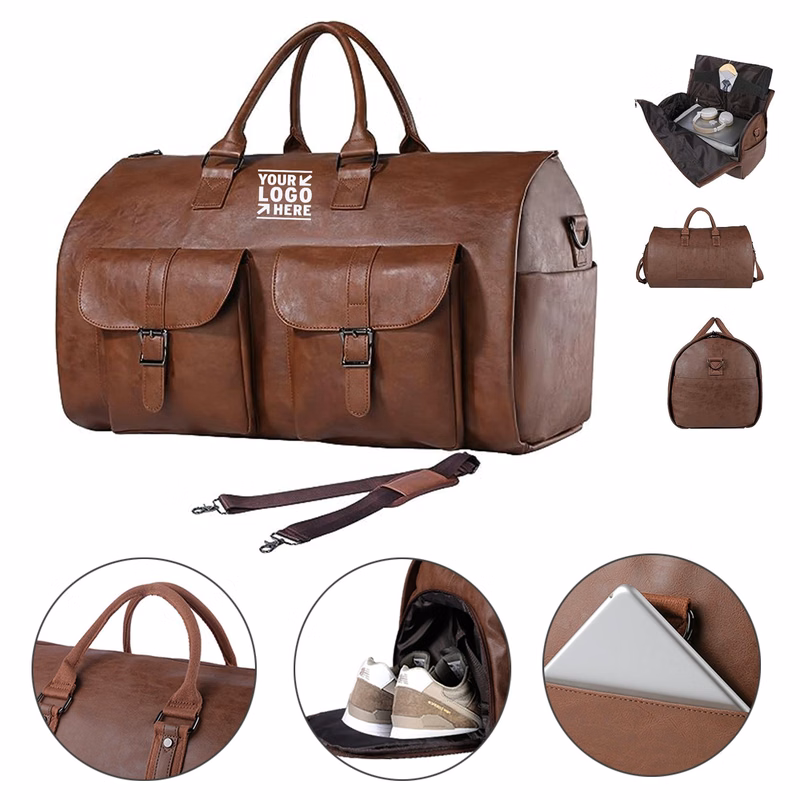 2 in 1 Hanging Suitcase Suit Business Convertible Travel Garment Carry on Garment Duffel Bag