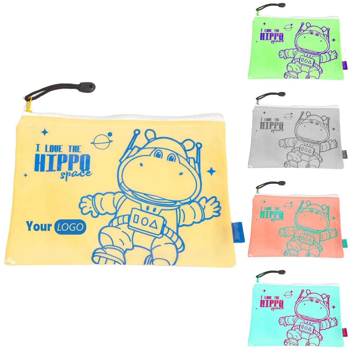 Polyester Personalized Zipper Pouch 1