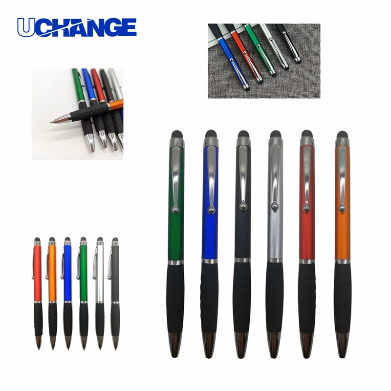 ScrewTop Stylus Ballpoint Advertising Pen