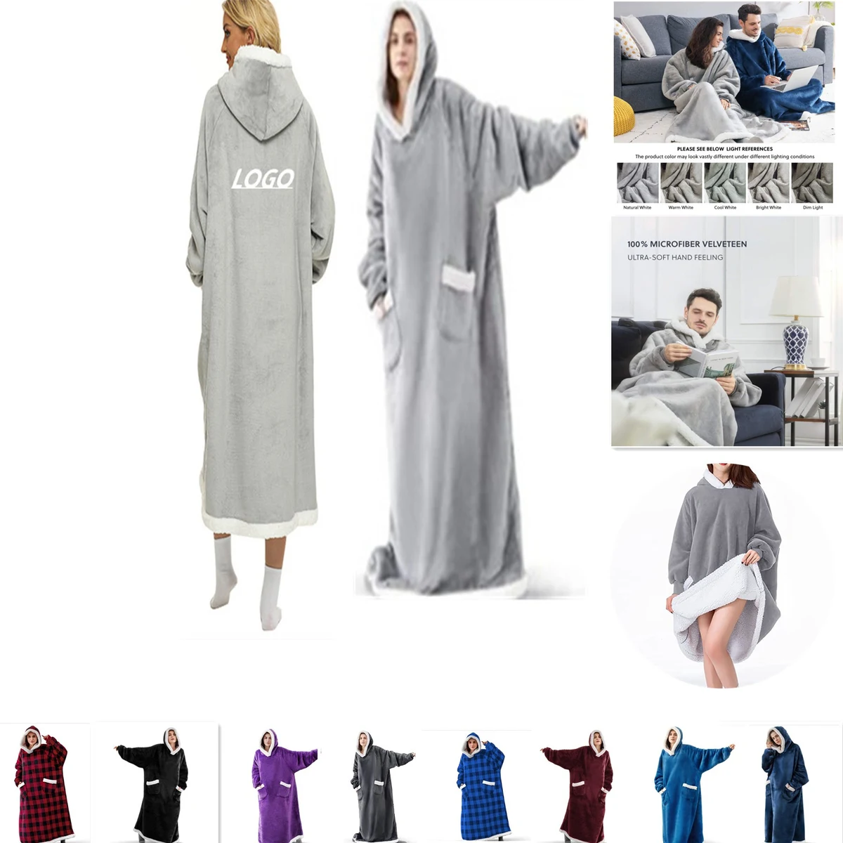 Fleece Micro Mink Sherpa Blanket 1