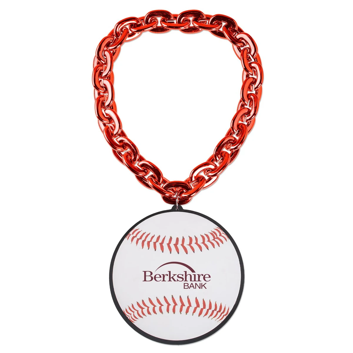 Baseball EVA Medallion with Jumbo Chain 1