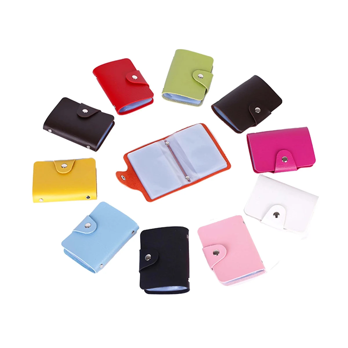 PU Leather Card Sleeves 1