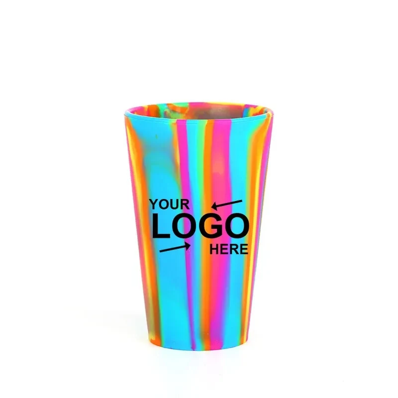 16 OZ.Color Cups Tumblers Rubber 1