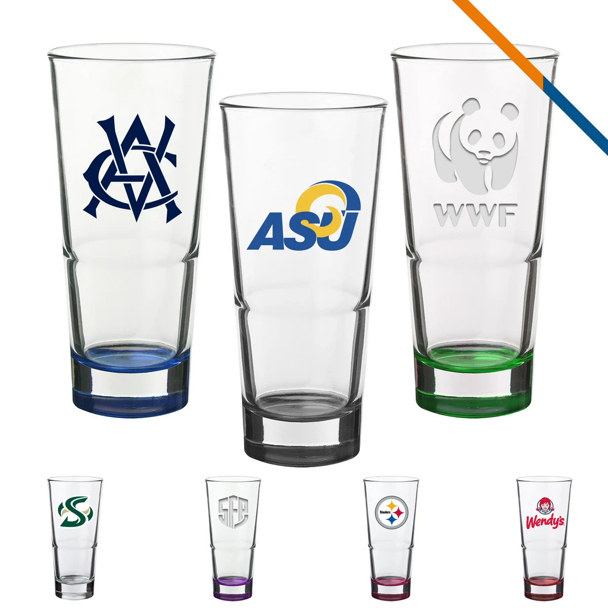 Sheila Highball Glasses - 15 OZ. 1