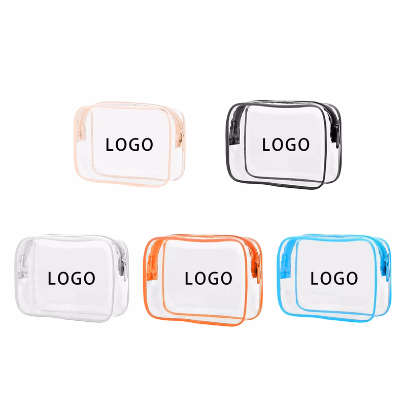 MOQ50 Travel Pvc Portable Make up Bag