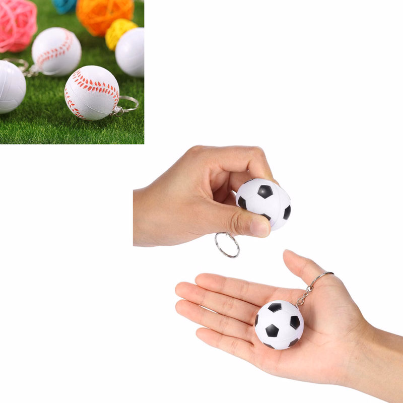 Fun & Squeezable Stress Relief Keychain Pendant