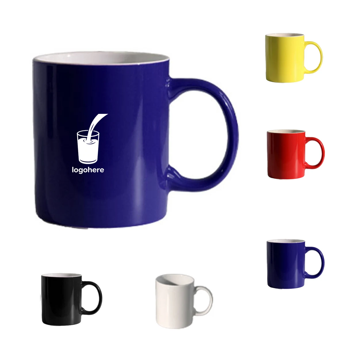12Oz Matte Ceramic Milk Mug 1