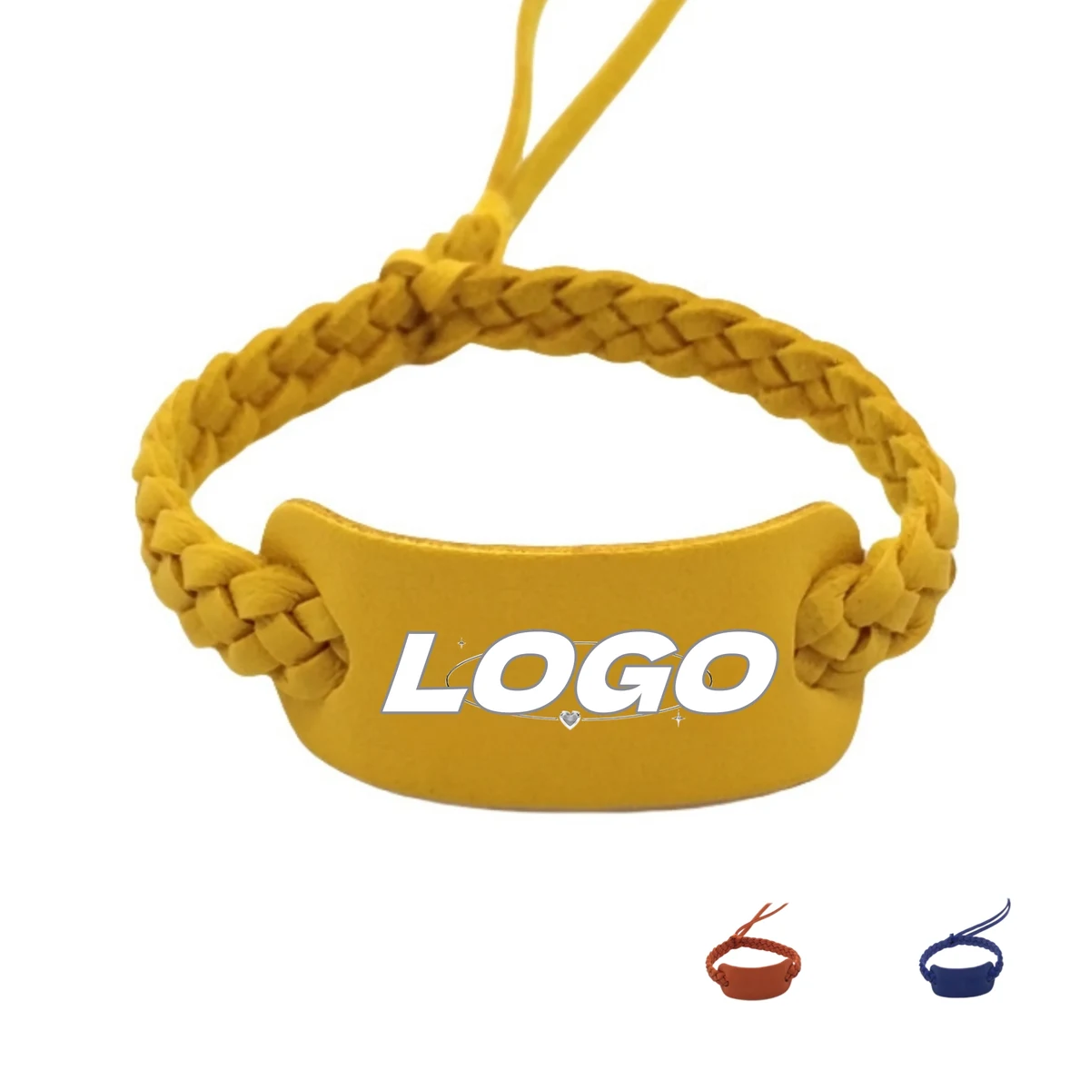 Braided Leather Wristbands 1