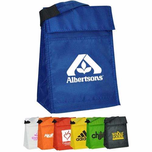 Insulated Lunch Bags - 6" W x 10"H