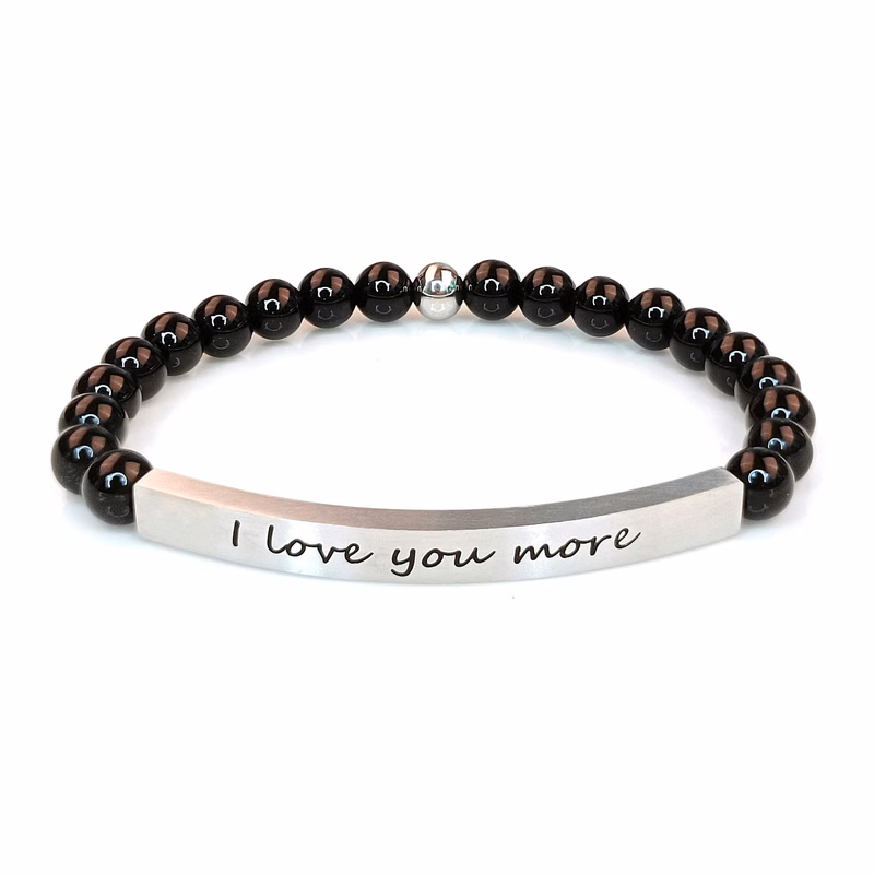 Natural Stone Beaded Bracelet