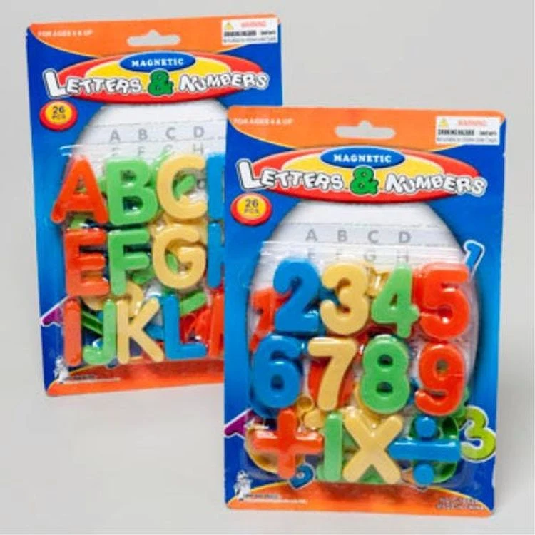 Magnetic Learning Sets - Letters & Numbers 1