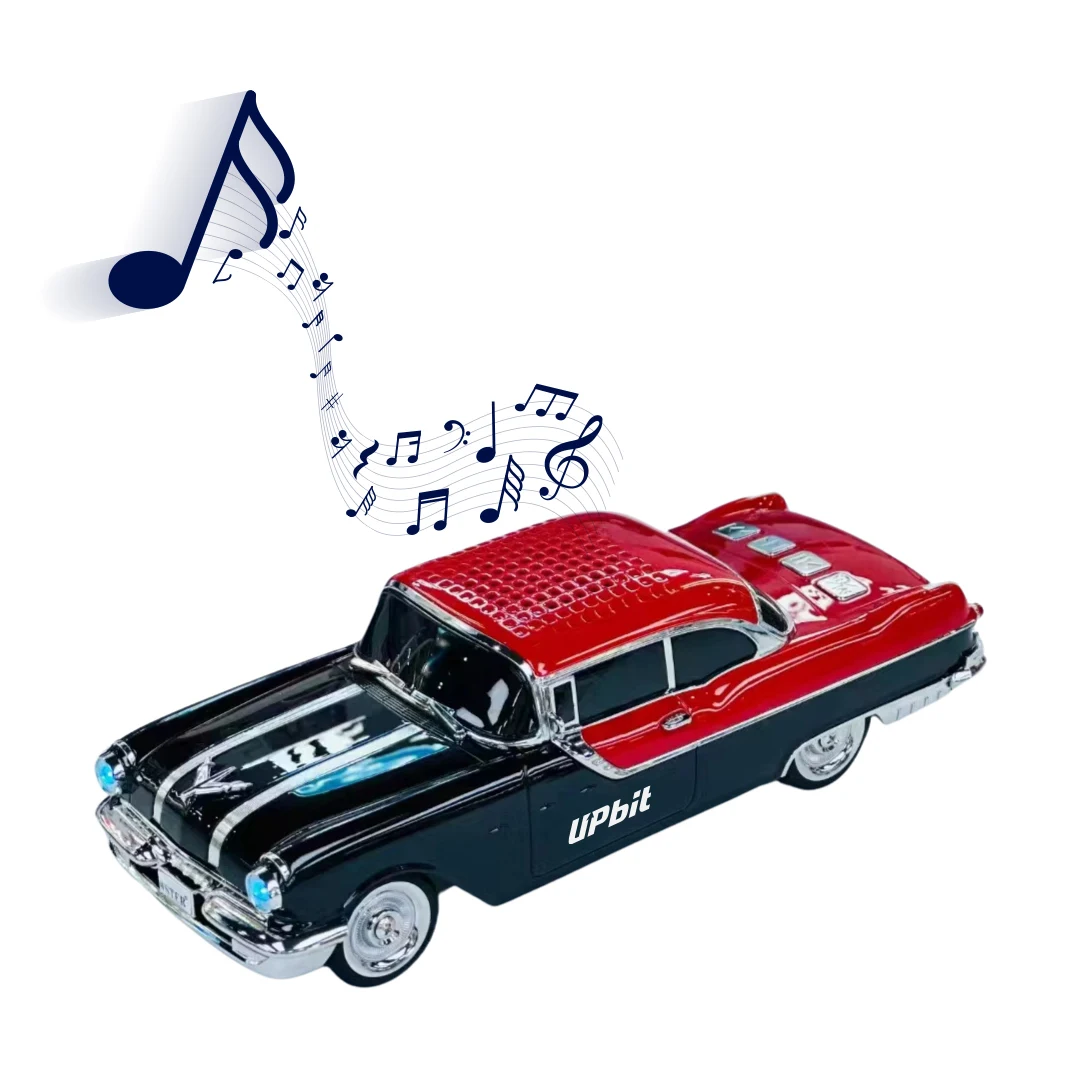 SonicWave Drive Vintage Car Bluetooth Speaker 1