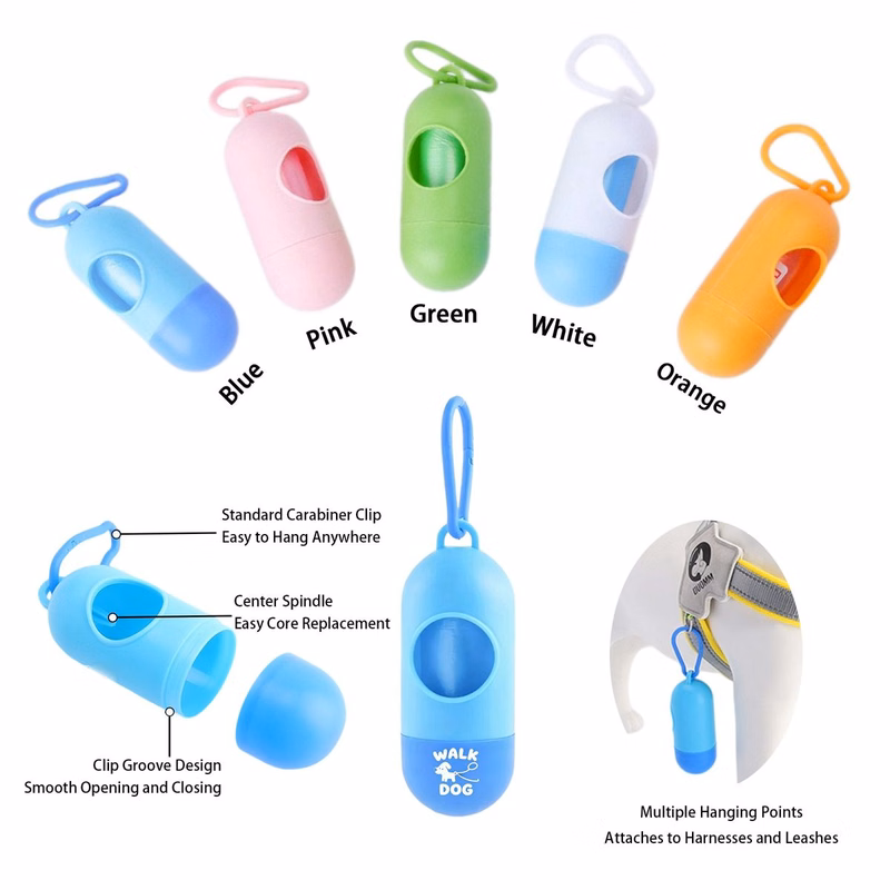 Capsule Pet Waste Bag Dispenser