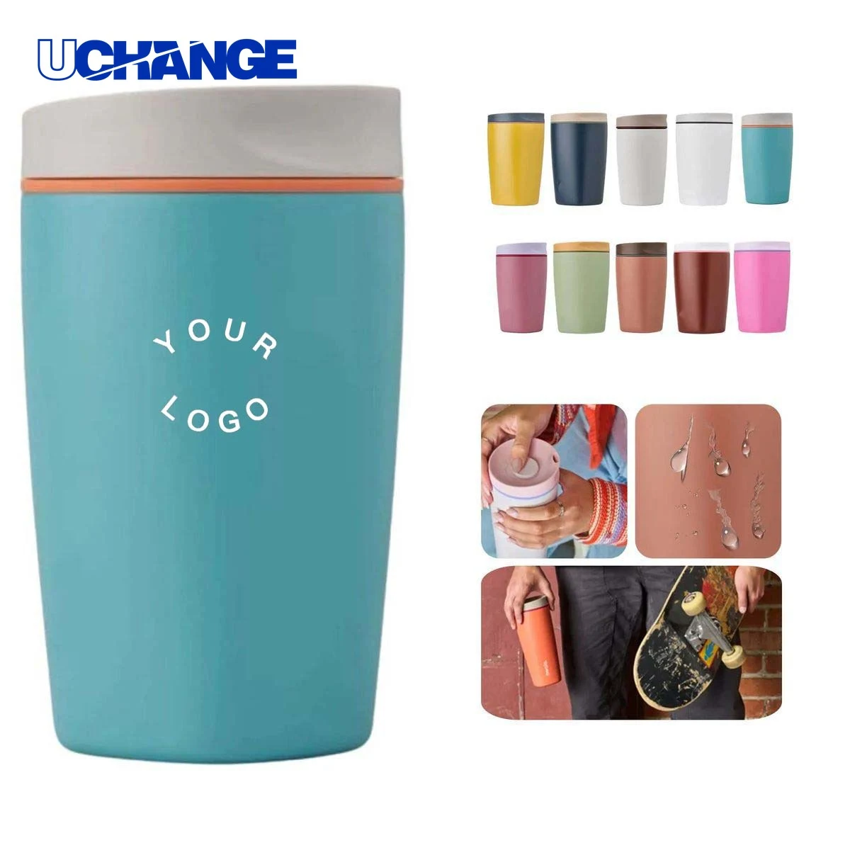 20 oz Stainless Steel Coffee Cup Drinkware with Non Slip Base 1