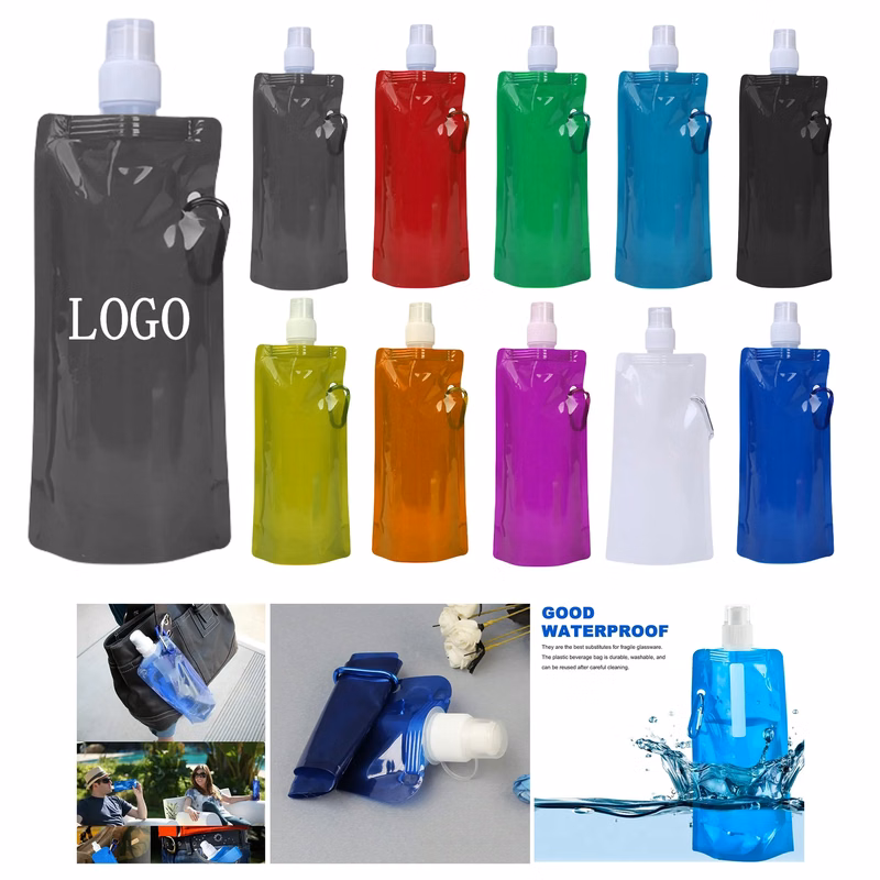 Leak-Proof Portable Foldable Water Bottle