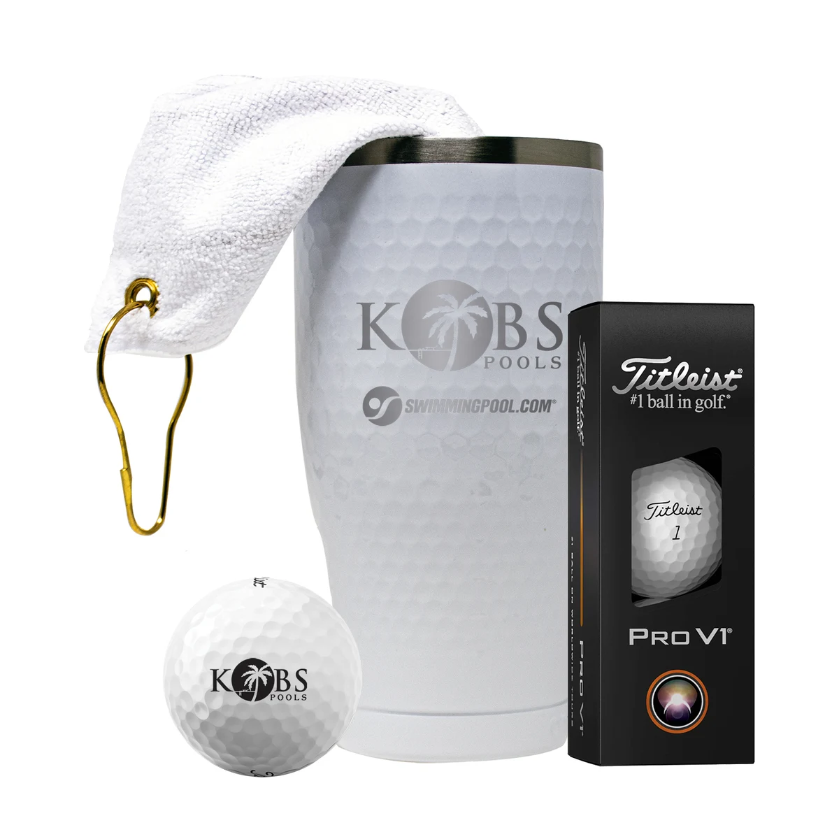 ORCA 27oz Chaser Golf Kit w/ Titleist Pro V1 1