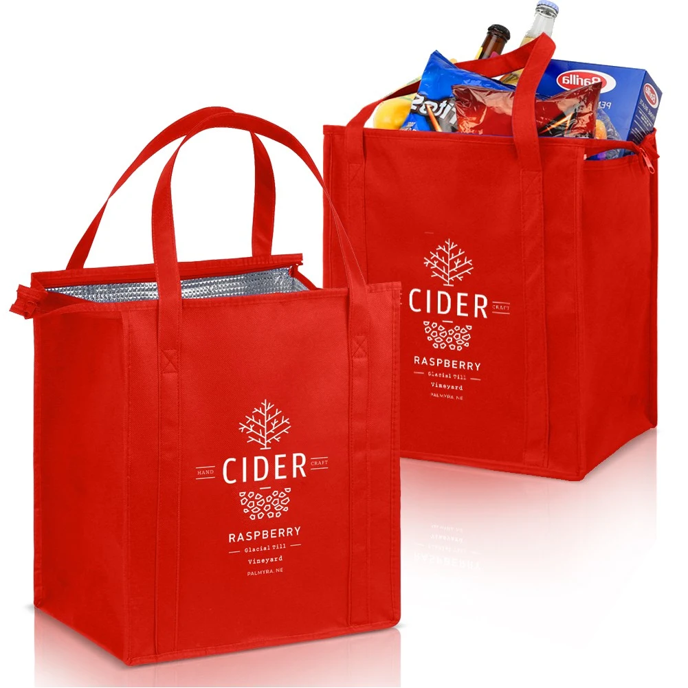 Custom Insulated Non Woven Shopping Tote Bag 1
