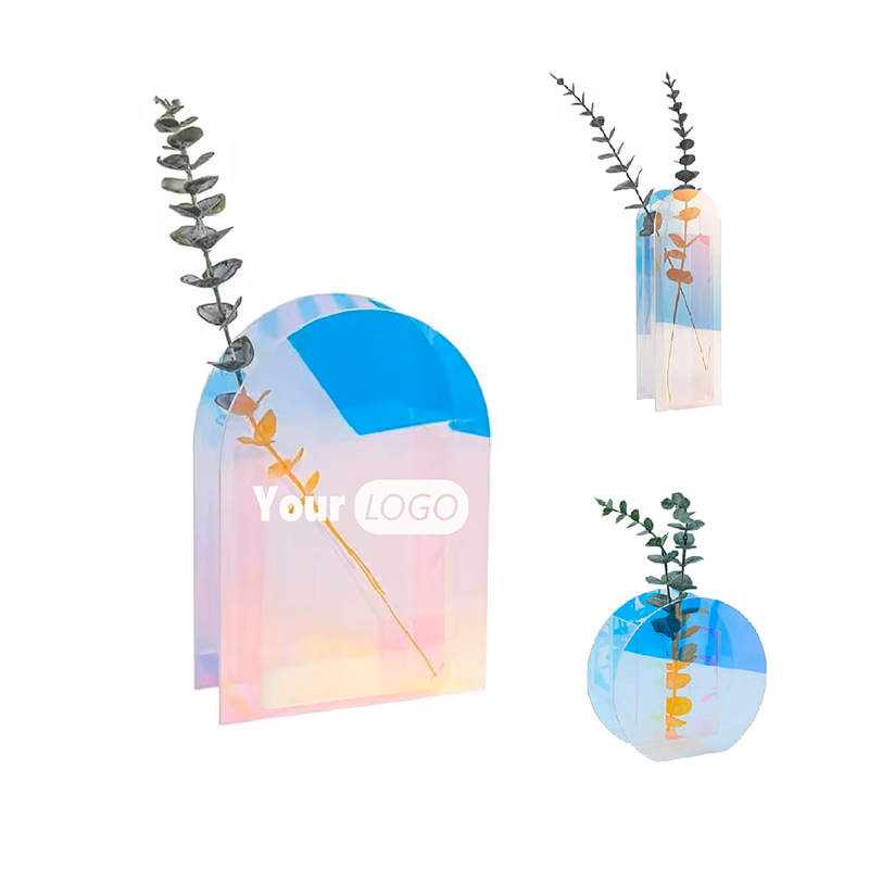 Modern Colourful Acrylic Vase