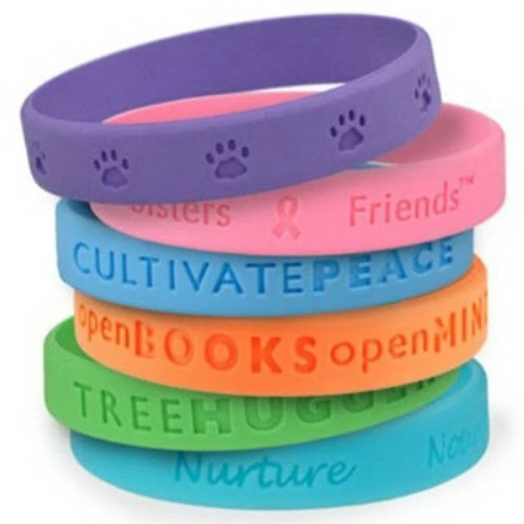 Debossed BEAUTY Wristband 1