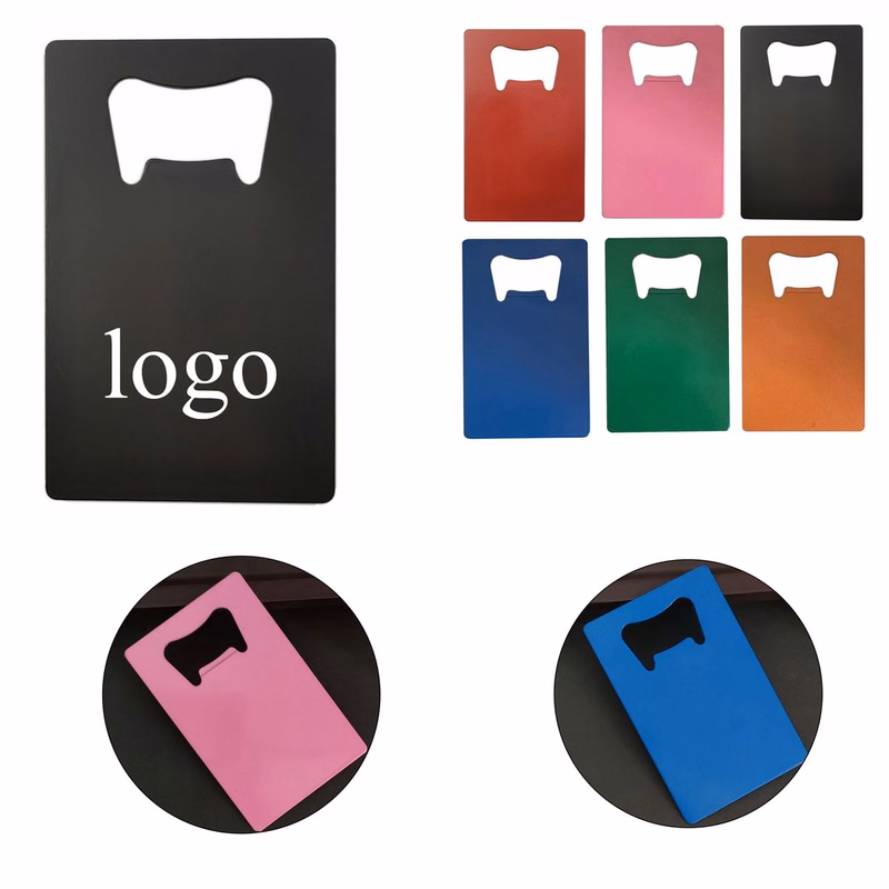 Portable Flat Metal Bottle Opener